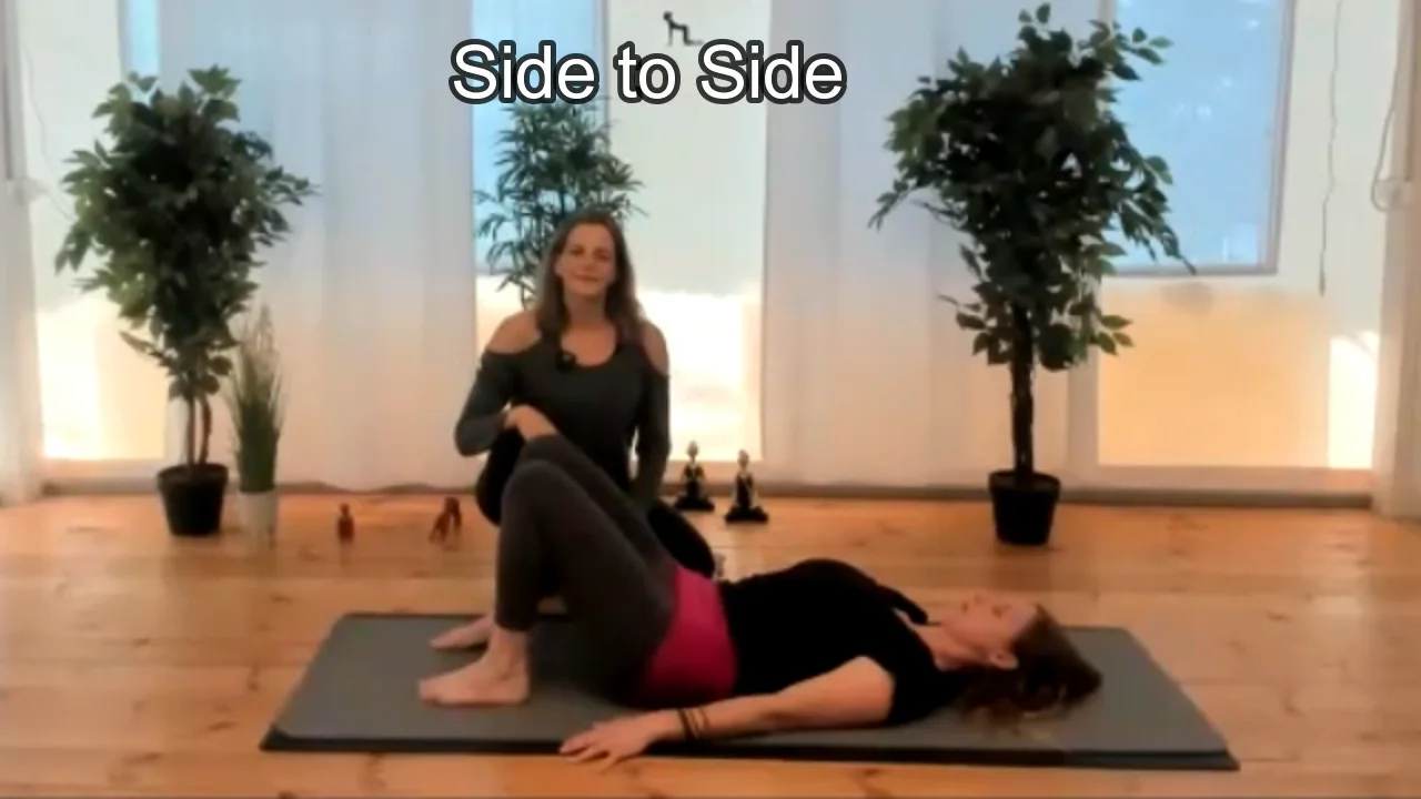 Side-Lying ITB Stretch on Side of Table on Vimeo