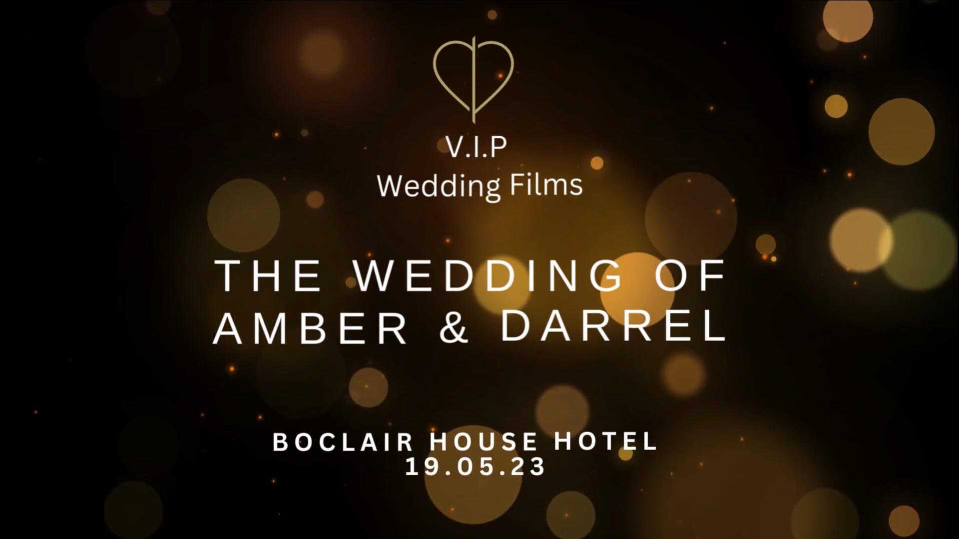 Amber & Darrel Highlights- Boclair House Hotel 19.05.23