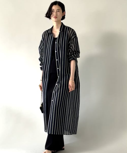オーガンストライプワンピース | [公式]カレンソロジー  