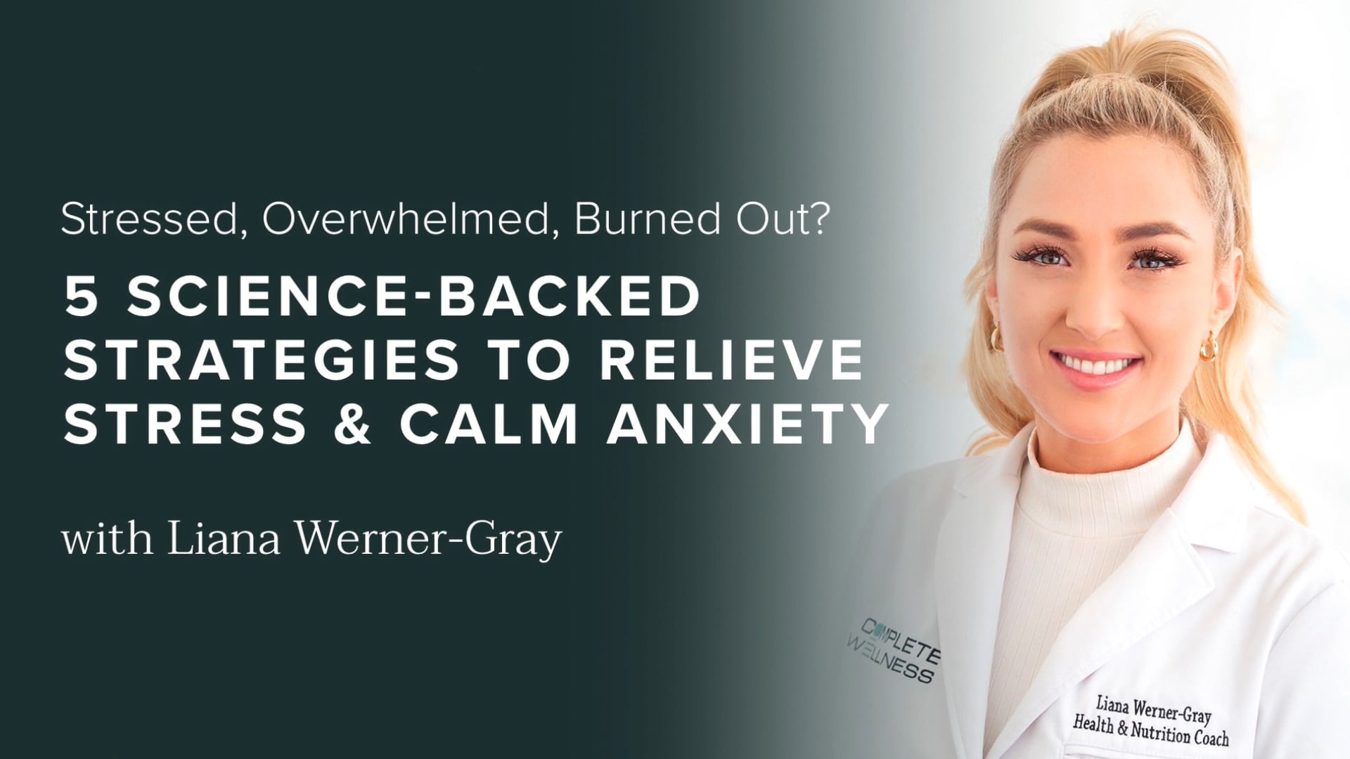 5 Science-Backed Strategies to Relieve Stress & Calm Anxiety