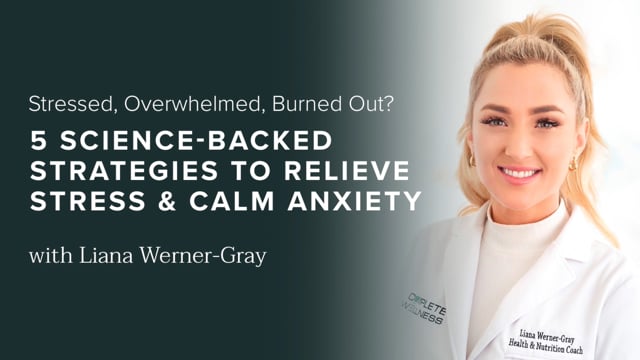 5 Science-Backed Strategies to Relieve Stress & Calm Anxiety