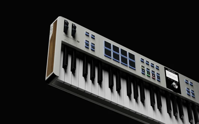Clavier midi Arturia Keylab Essential 3 61 Touches Blanc