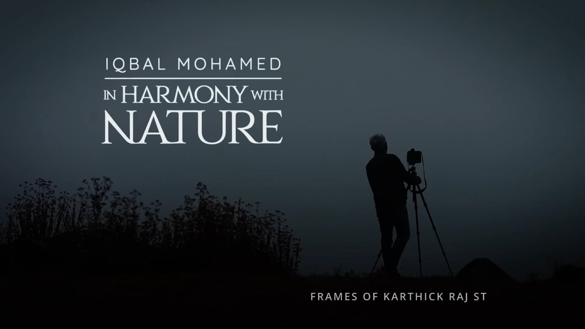 Frames of Karthick - GFX DOCUMENTARY