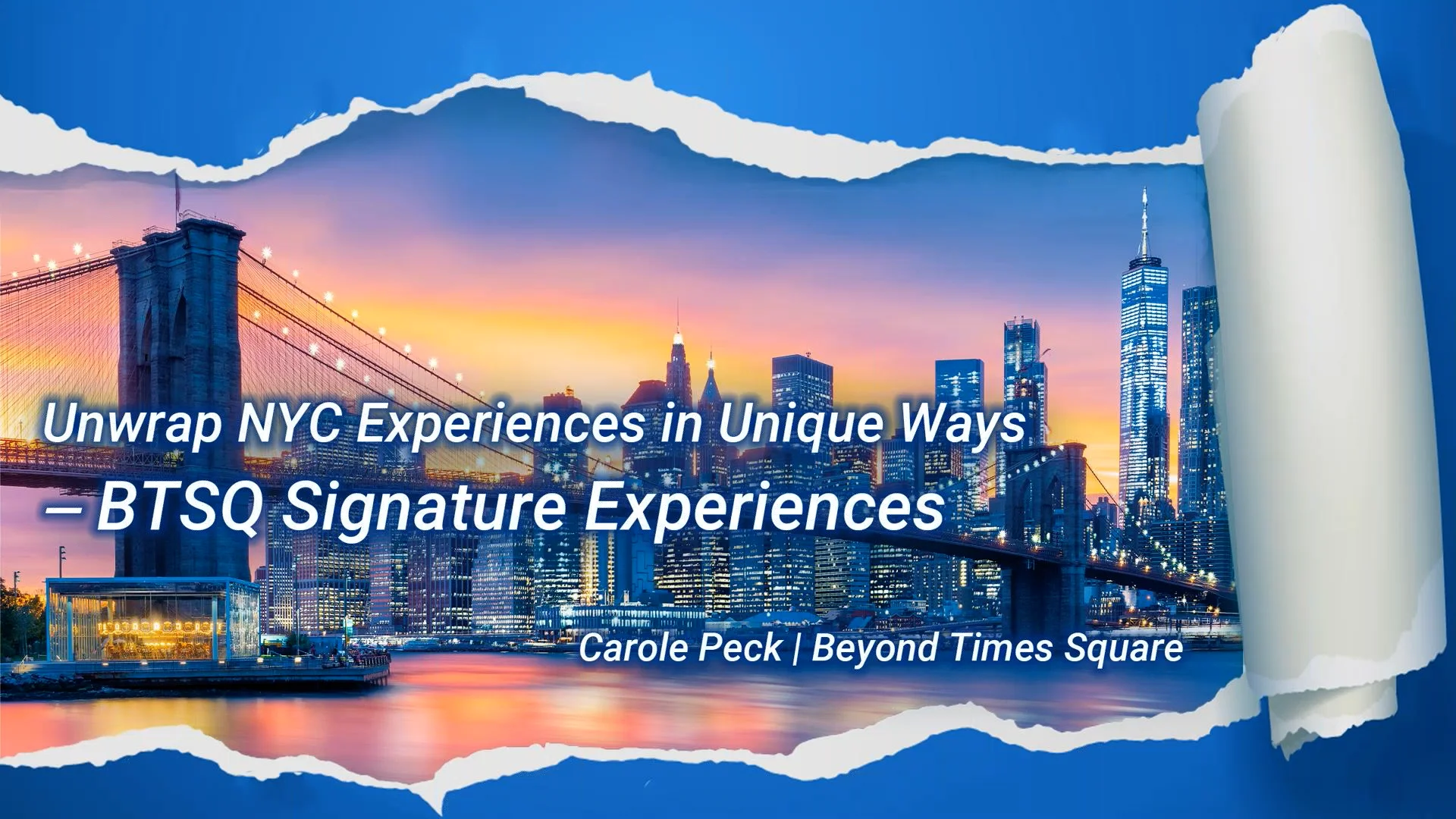Beyond Times Square - Unwrap Your NYC Travel Experience in Unique Ways ...