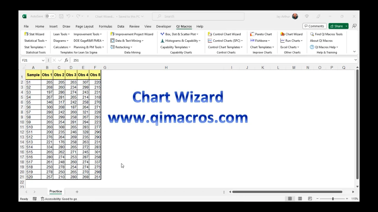 Chart Wizard