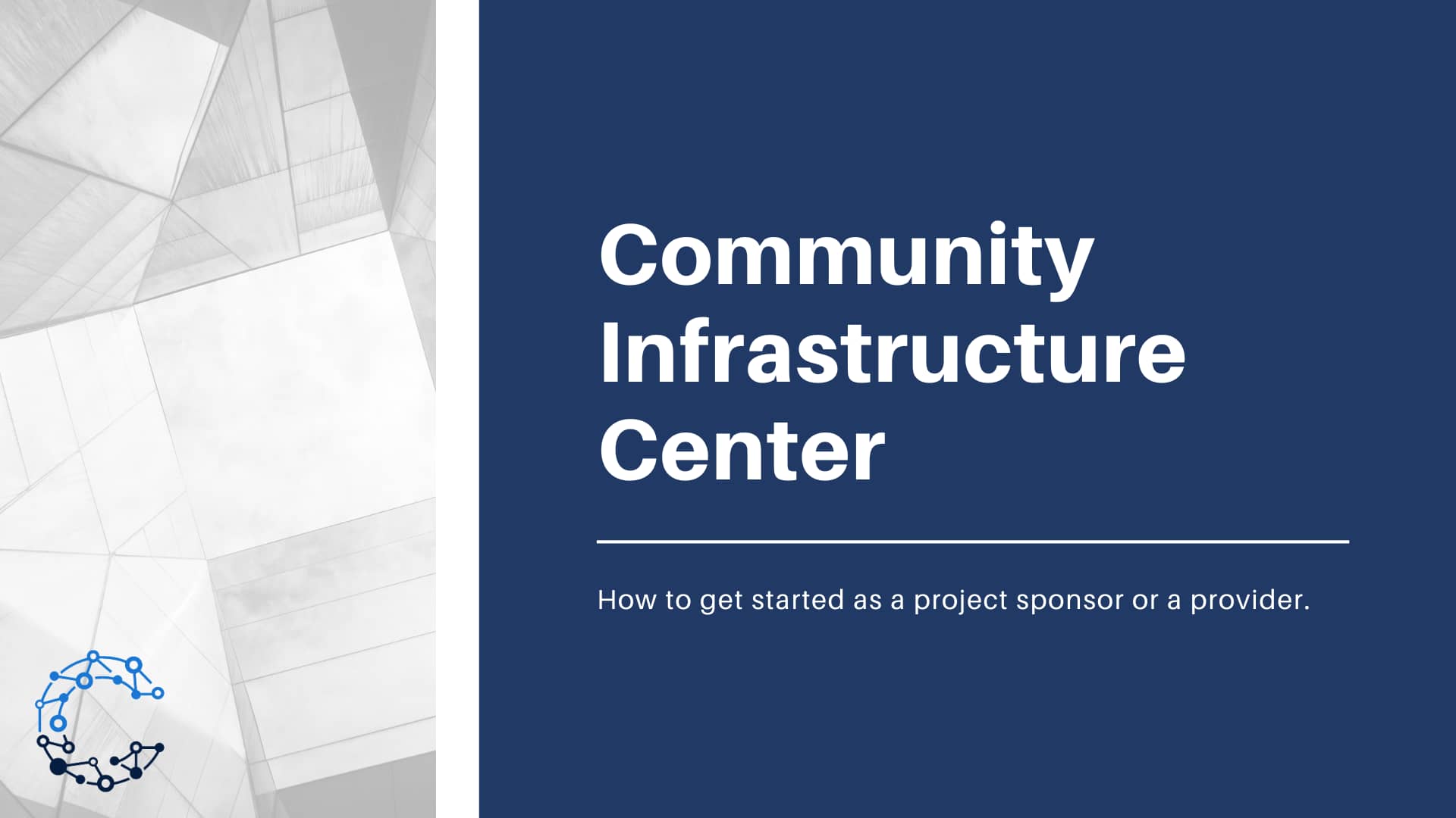 Joining the Community Infrastructure Center on Vimeo