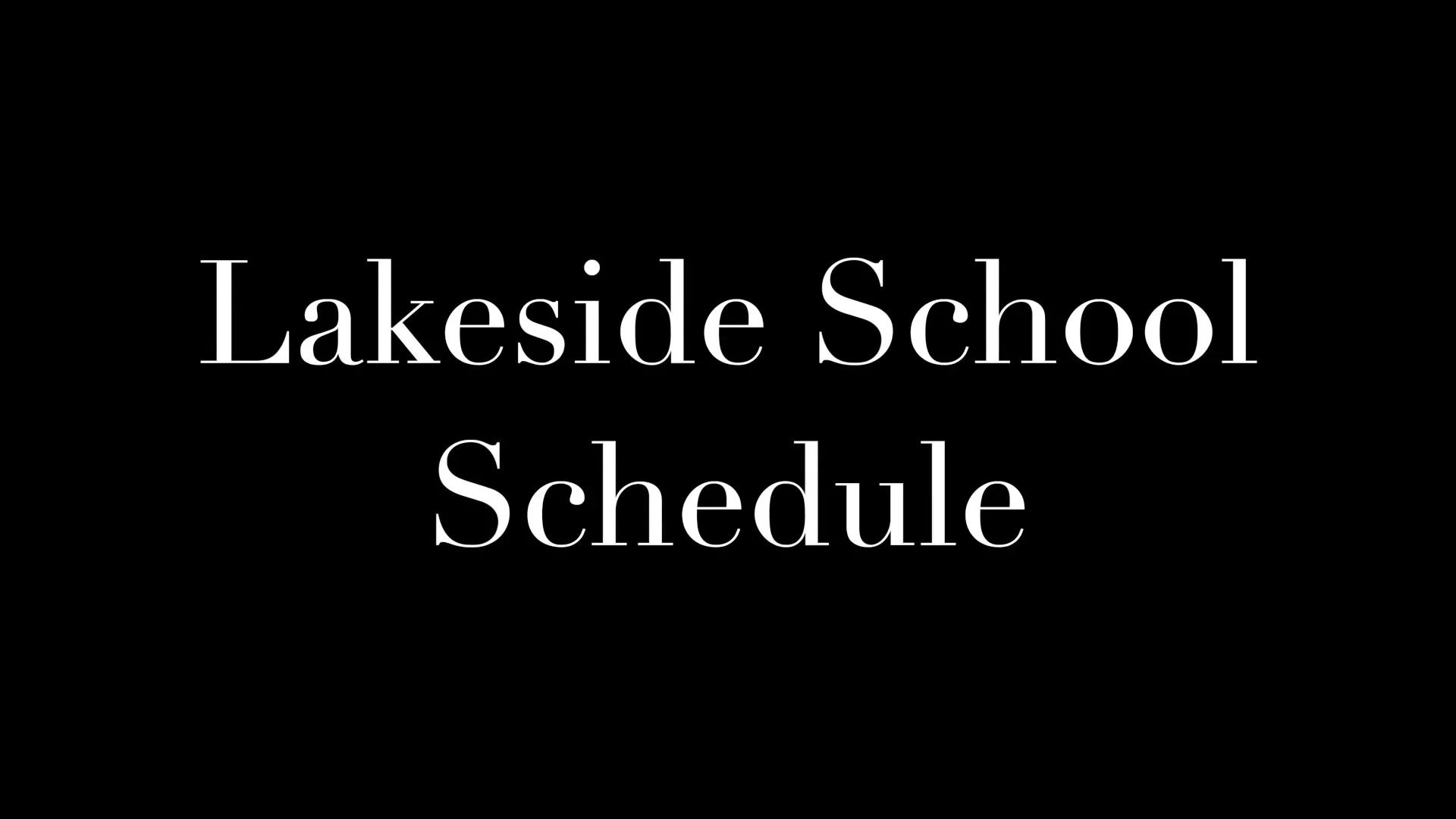 2324 LSC High School Schedule on Vimeo