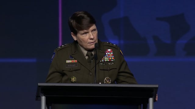 Keynote: LTG Maria Gervais, USA, Deputy Commanding General and Chief of Staff, U.S. Army Training and Doctrine Command