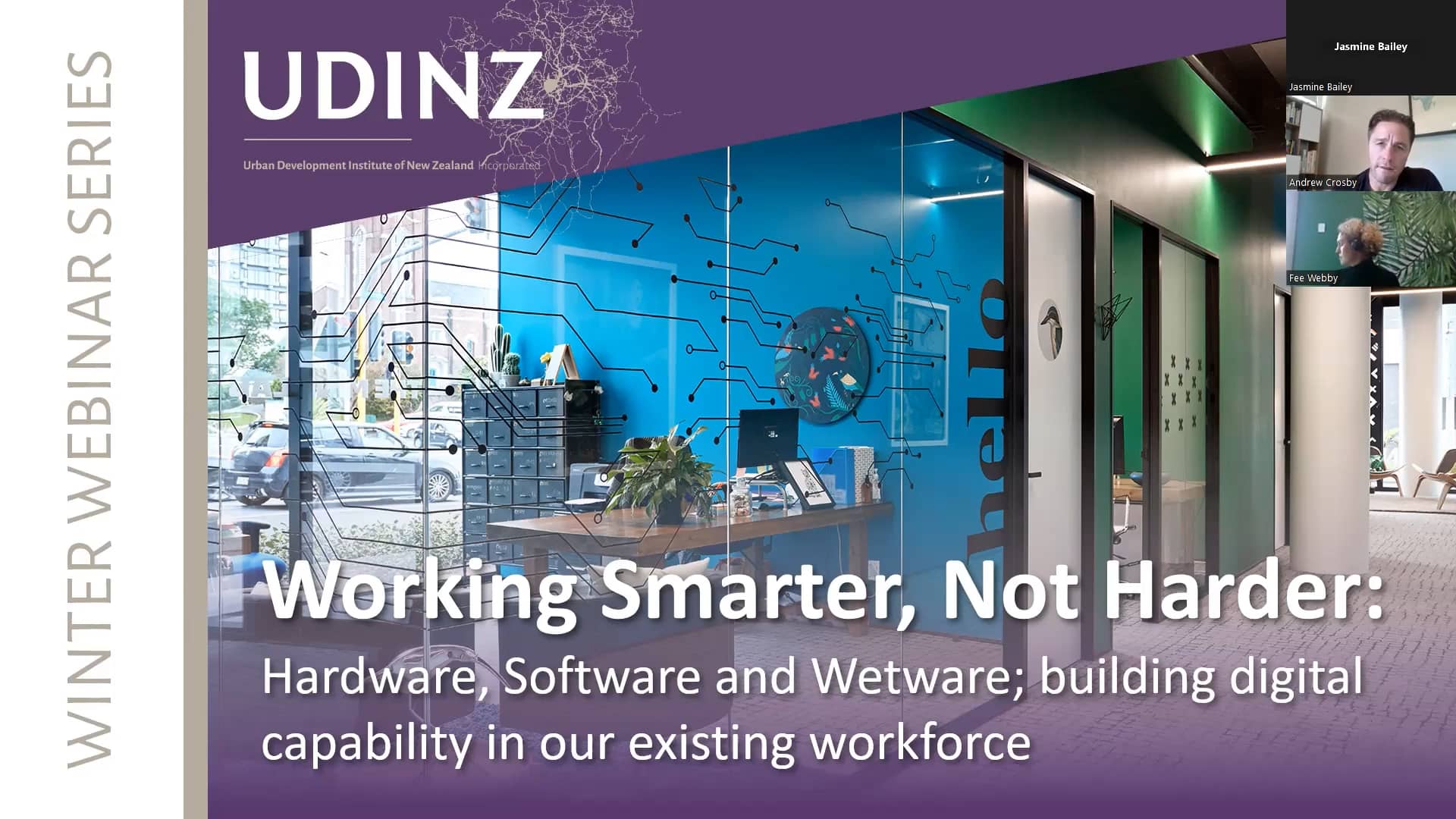 Working smarter, not harder Hardware, Software and Wetware; building