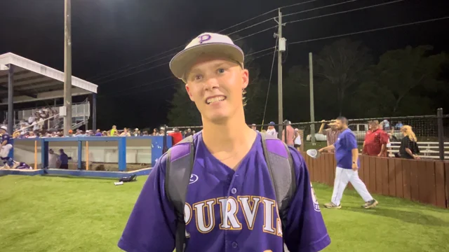 Purvis forces decisive Game 3 as Tornados take down Sumrall 8-0