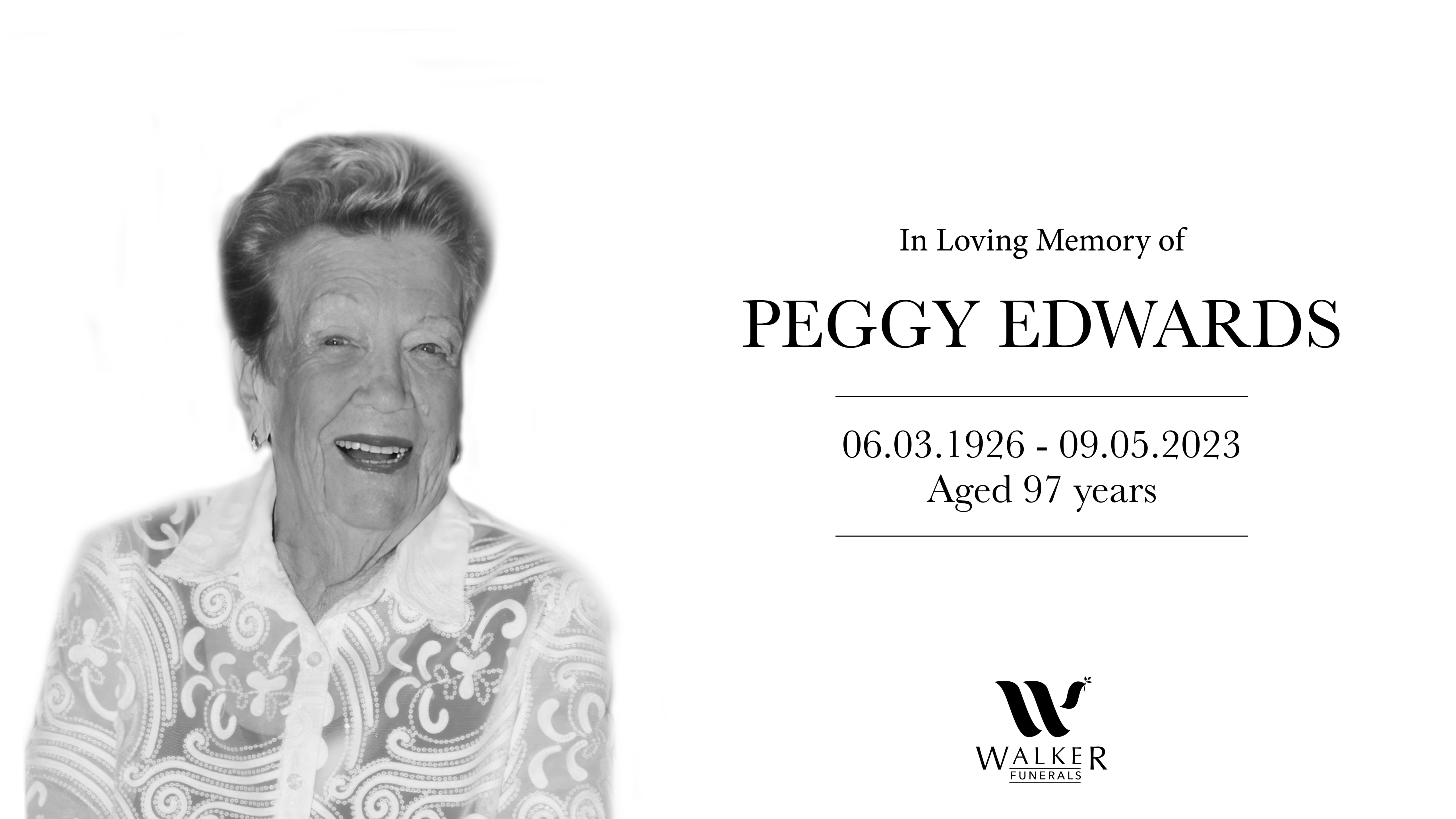 Robert B Walker Funerals - Peggy Edwards On Vimeo