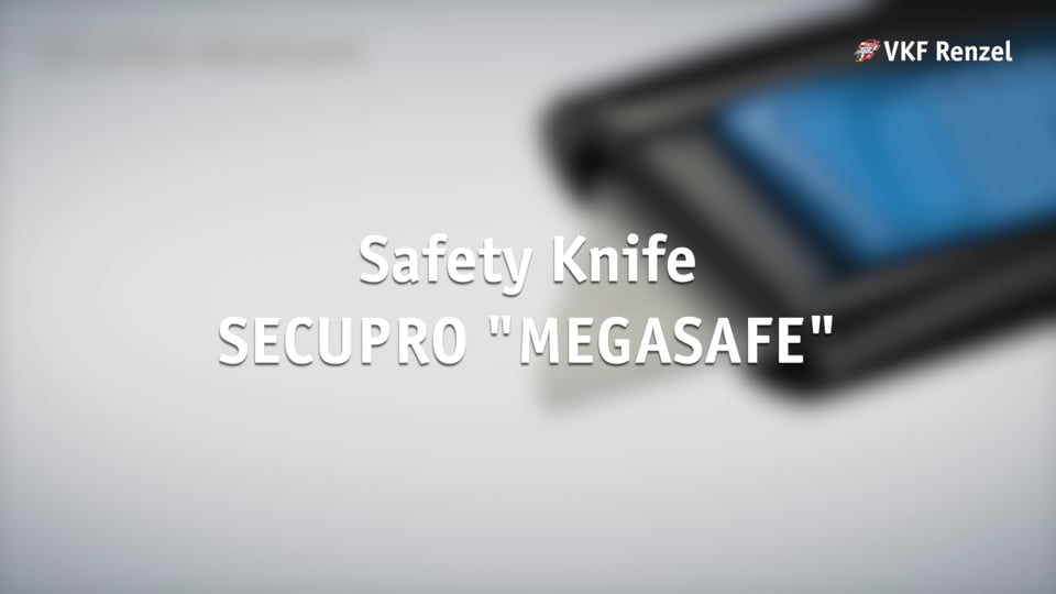 12-0187-45 Safety Knife SECUPRO MEGASAFE EN