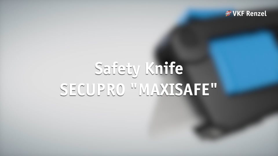 12-0187-49 Safety Knife SECUPRO MAXISAFE EN