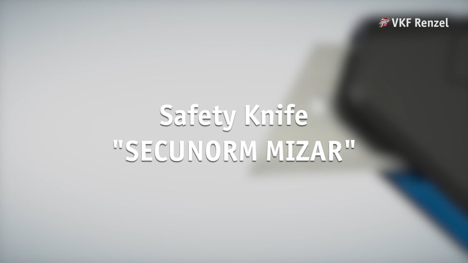 12-0187-61 Safety Knife SECUNORM MIZAR EN