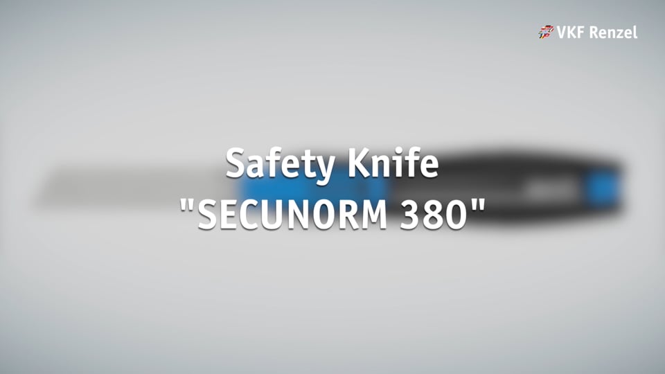 12-0187-64 Safety Knife SECUNORM 380 EN