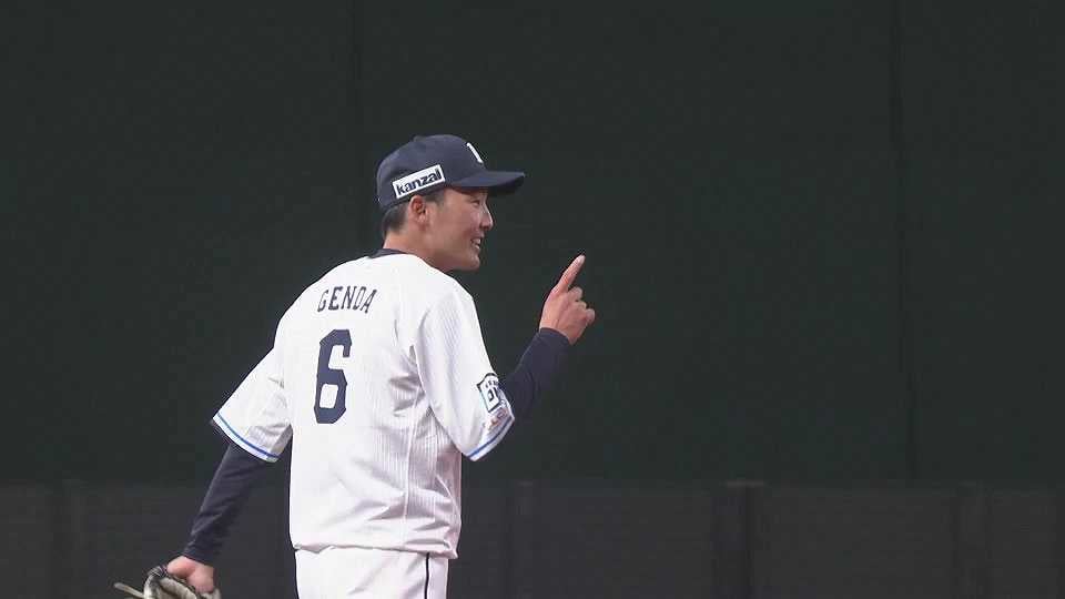 【ファーム】ライオンズ・源田壮亮 すぐさま3塁に送球しチャンスの拡大を許さない!!  2023年5月23日 埼玉西武ライオンズ 対 横浜DeNAベイスターズ