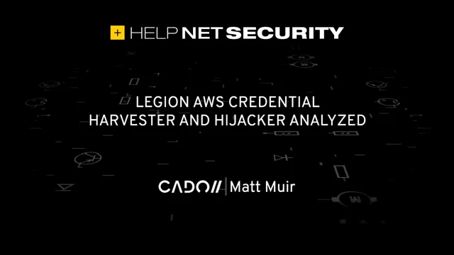 Legion: an AWS Credential Harvester and SMTP Hijacker - Cado Security