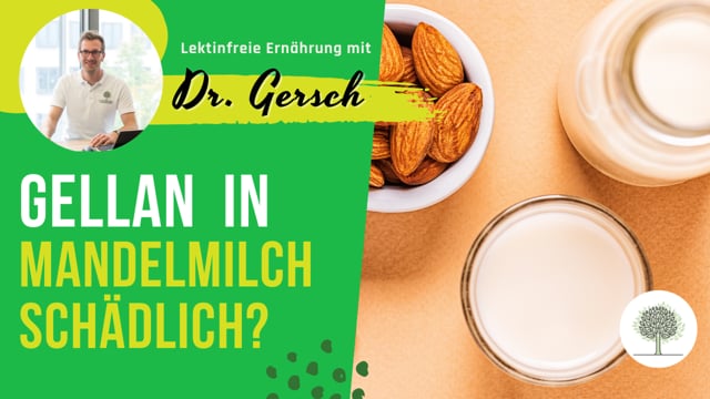 Ist Gellan in Mandelmilch schädlich?