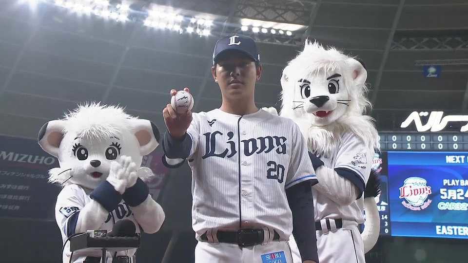 【ファーム】5月23日 ライオンズ・浜屋将太投手 若獅子インタビュー