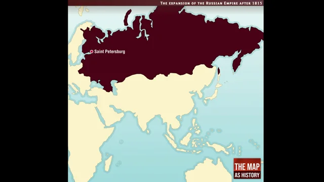 russian empire map