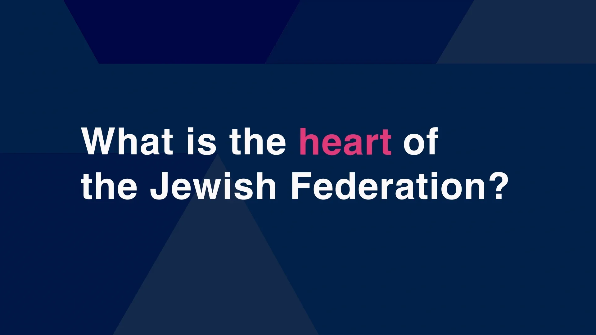 what-is-the-heart-of-the-federation-on-vimeo