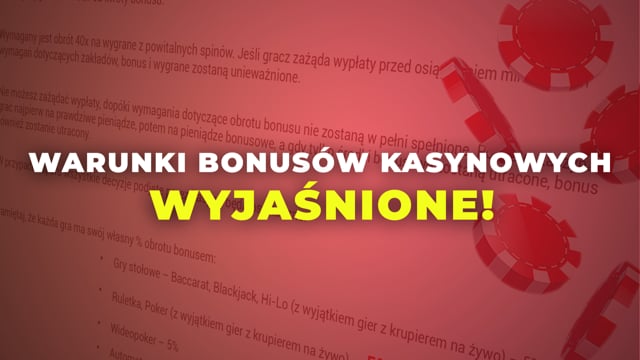 TopBonusy - Wyjaśnienie warunków bonusów kasynowych!