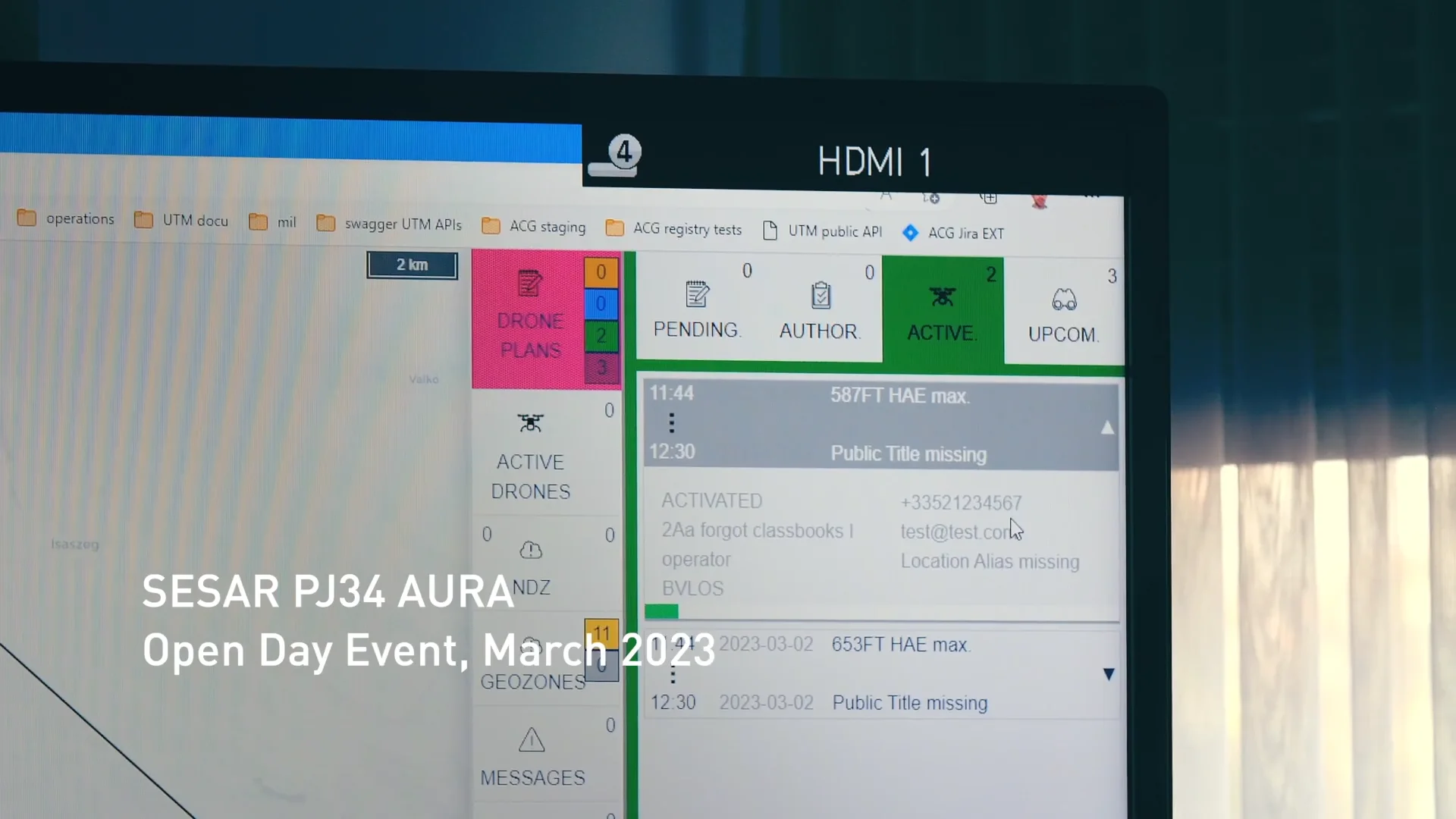 SESAR PJ34 AURA Open Day, March 2023 on Vimeo