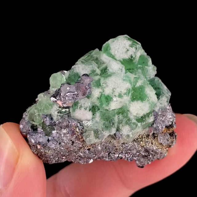 Fluorite (richly colored crystals) (2020 discovery)