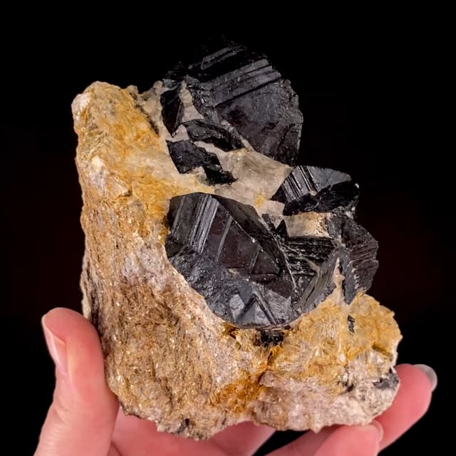 Cassiterite (fine twins) (classic material)