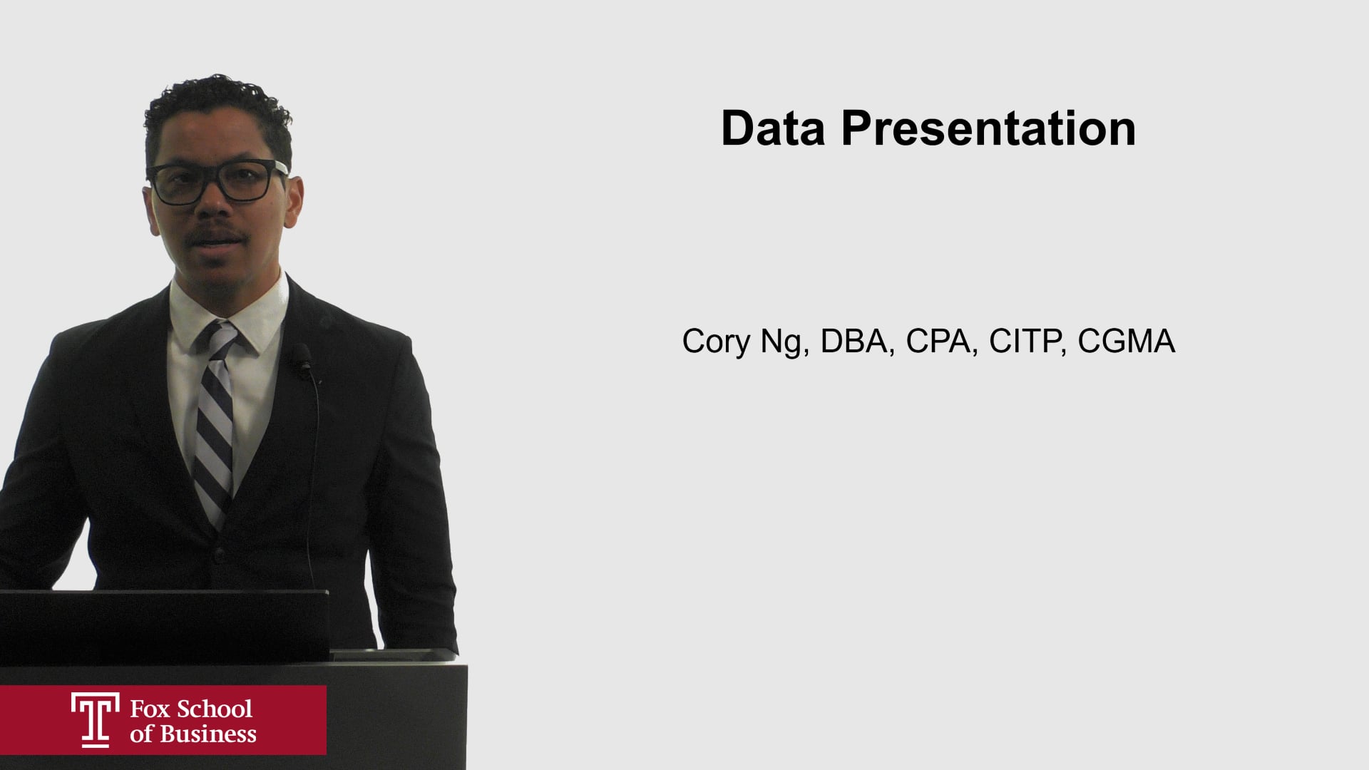 Data Presentation