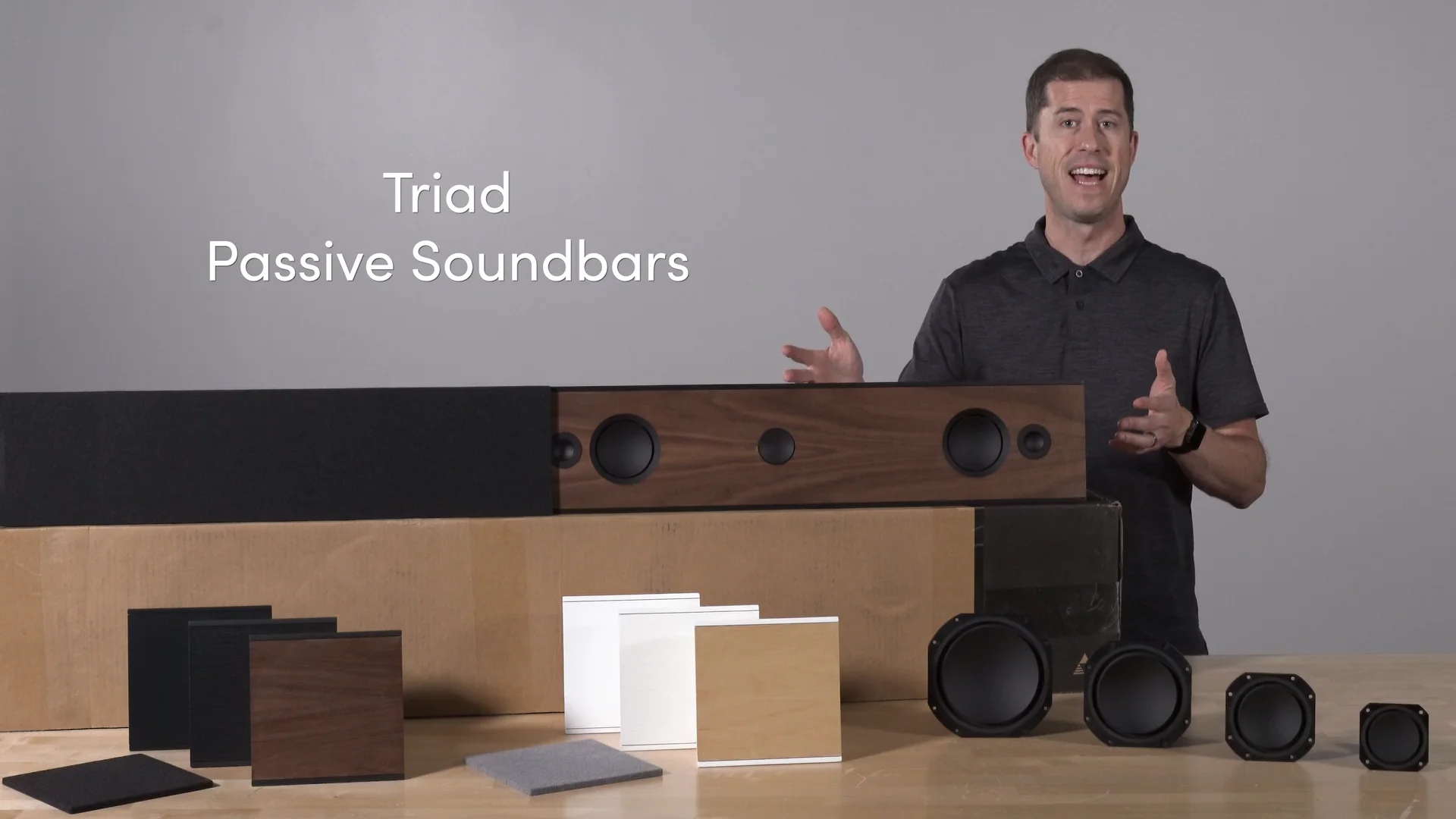 Triad Next Gen Passive Soundbars Product Introduction on Vimeo