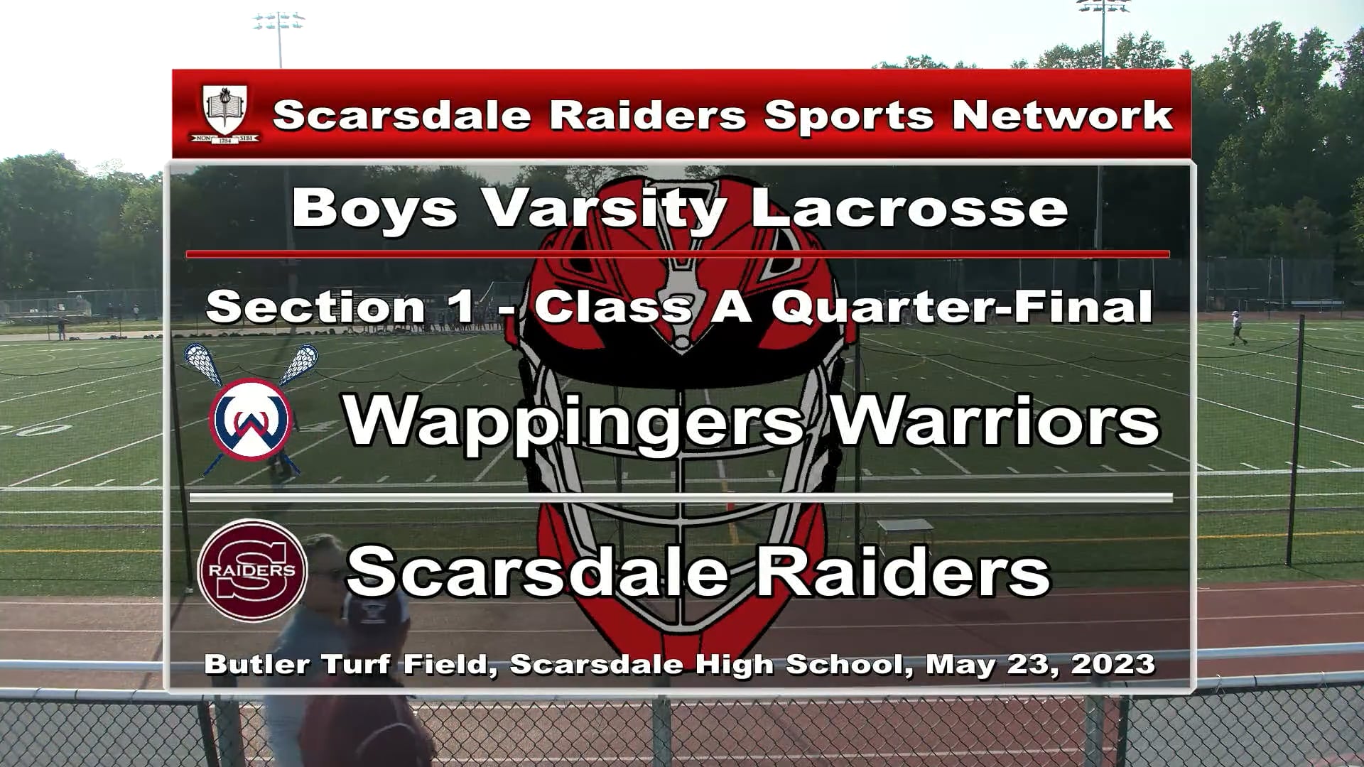 Sect 1A Boys Lacrosse QtrFinal Wappingers vs Scarsdale 20230523 on