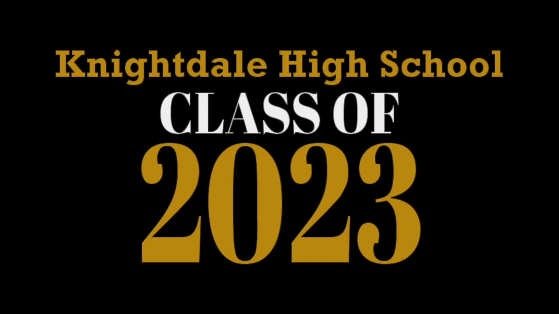 Knightdale High School Graduation - Class of 2023 - (May 23, 2023) on Vimeo