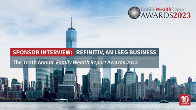 Refinitiv's Adam Boyer Talks Smarter Data, Insights placholder image