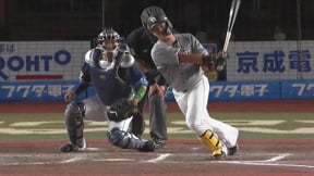 【7回裏】ファンも監督も歓喜!! マリーンズ・山本大斗 プロ初ヒットはショートへの内野安打!!  2023年5月24日 千葉ロッテマリーンズ 対 埼玉西武ライオンズ
