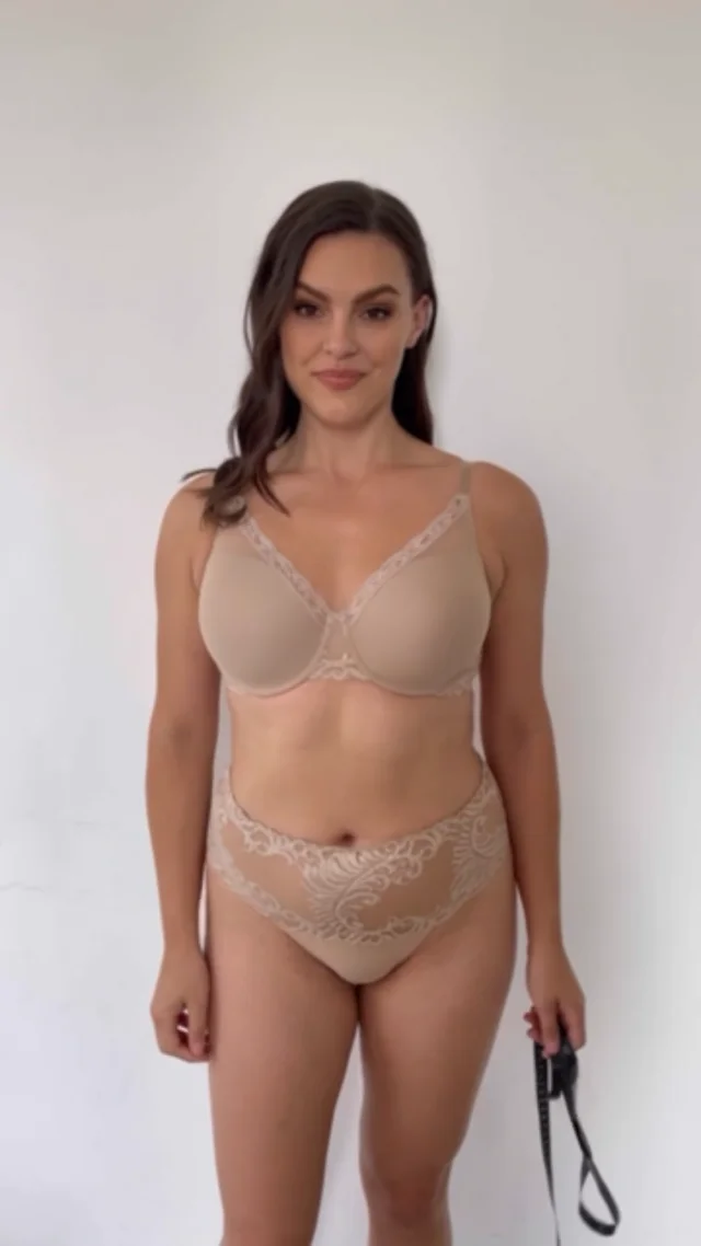Small Size Figure Types in 28D Bra Size D Cup Sizes Contour, Lace