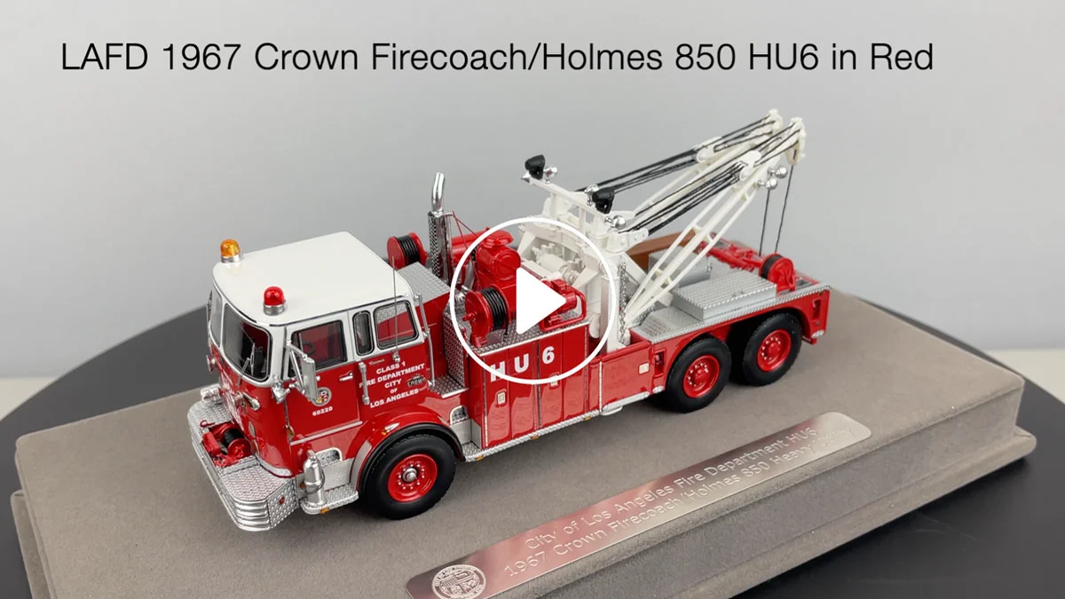 【48v駆動！！】Holy Fire ディストーション Fire Replicas City of Los Angeles Fire Department 1967 Crown