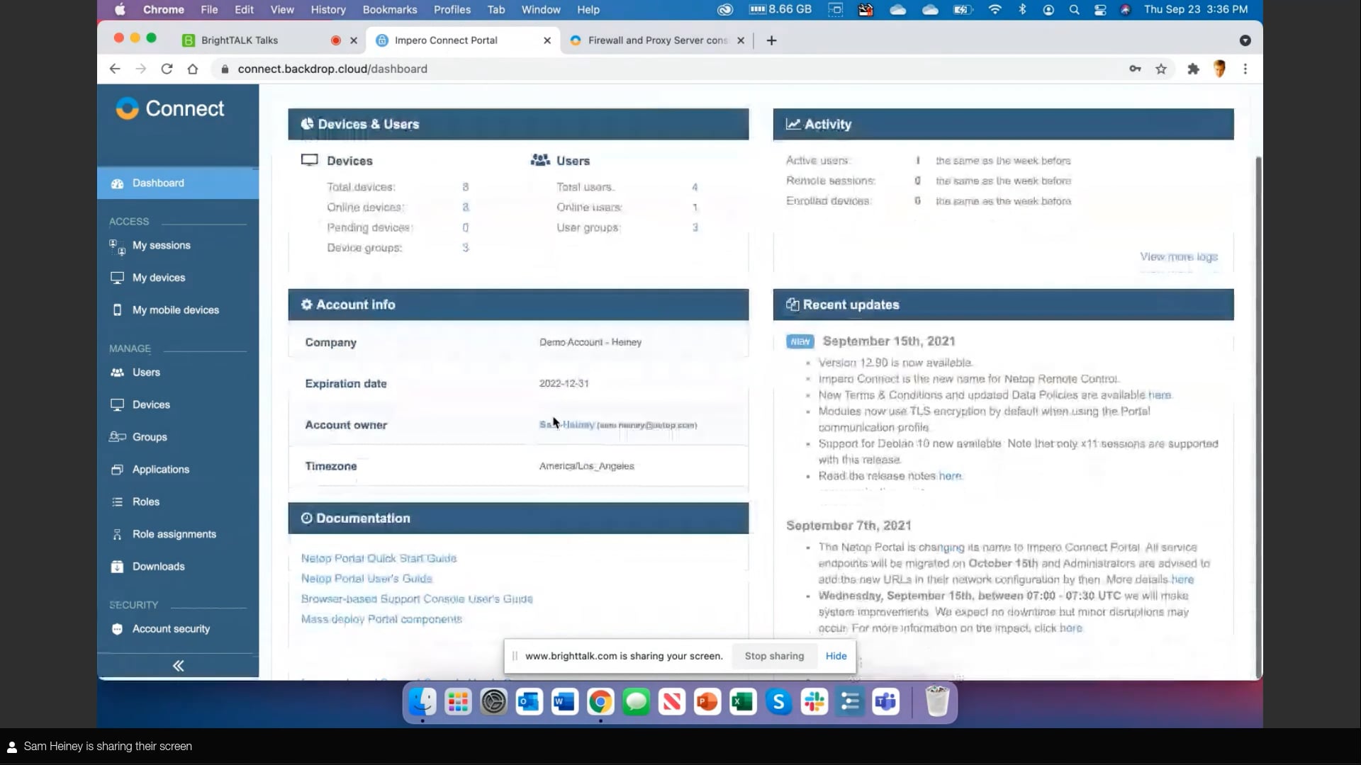 Live Demo: Introducing Impero Connect on Vimeo