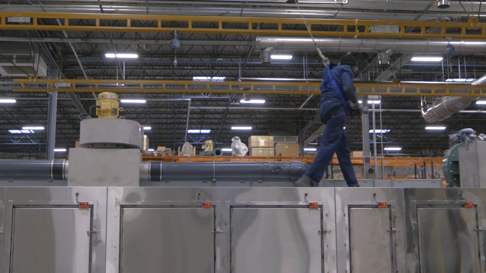 Tether Track™ Makes Working at New Heights Worth It for Manufacturing ...