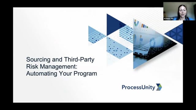 Sourcing and Third-Party Risk Management: Automating Your Program, presented by ProcessUnity | 5.16.2023