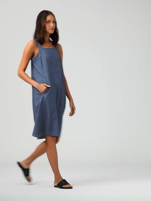 Eileen fisher square neck dress hotsell