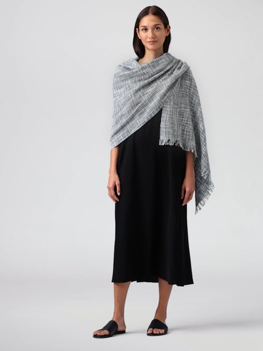 Handwoven Organic Cotton Scarf | EILEEN FISHER Handwoven Organic Cotton Scarf | EILEEN FISHER