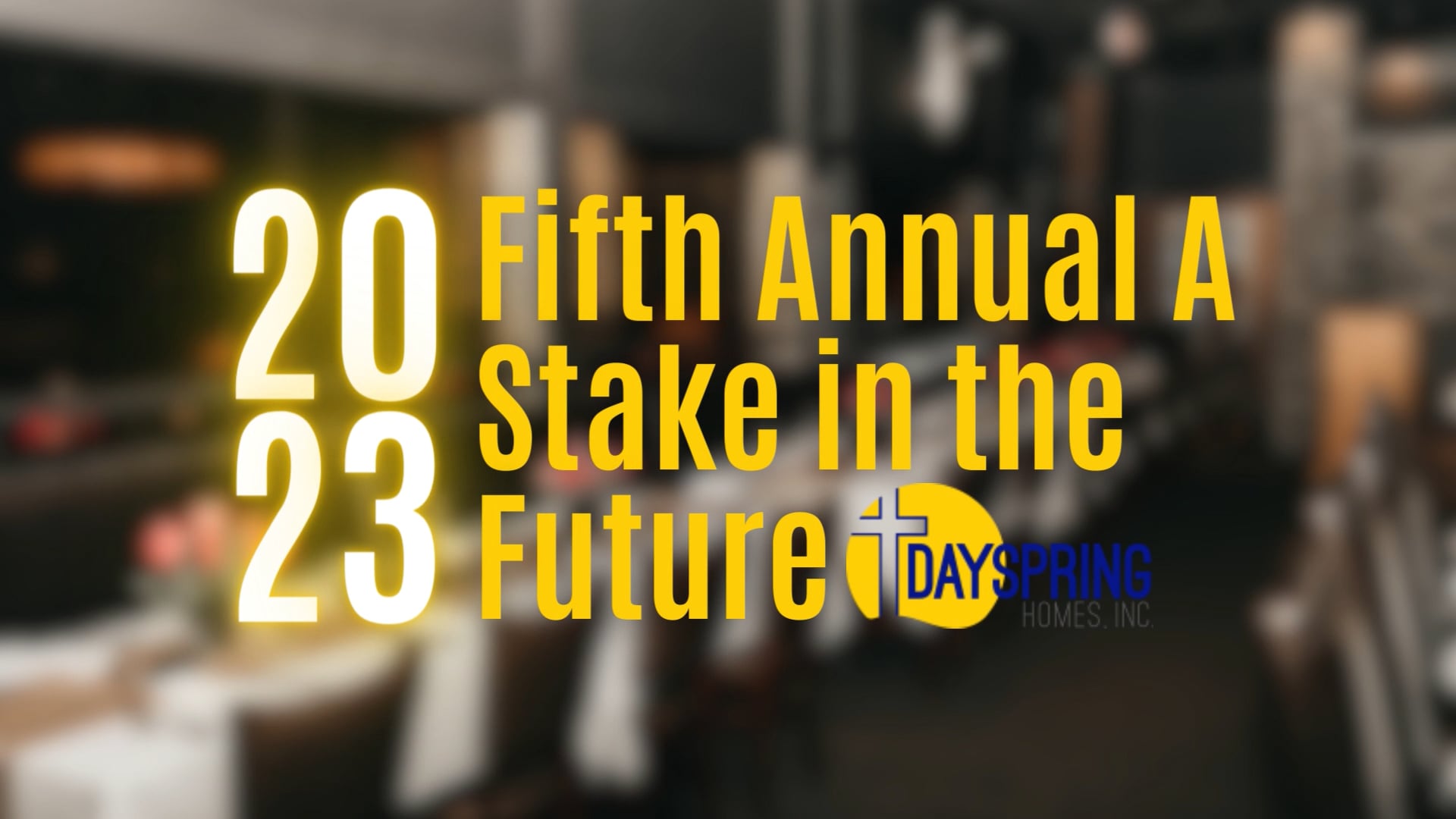 Fifth Annual A Stake In The Future On Vimeo