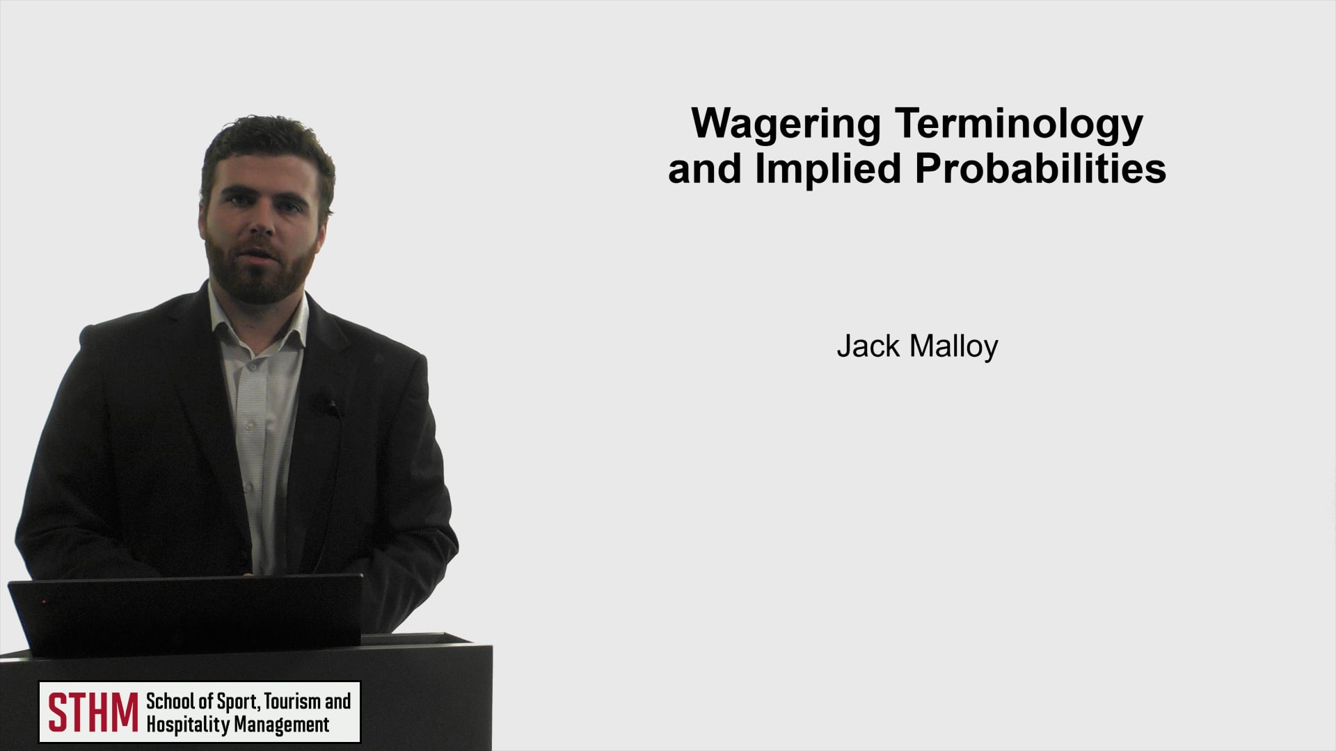 Wagering Terminology and Implied Probabilities