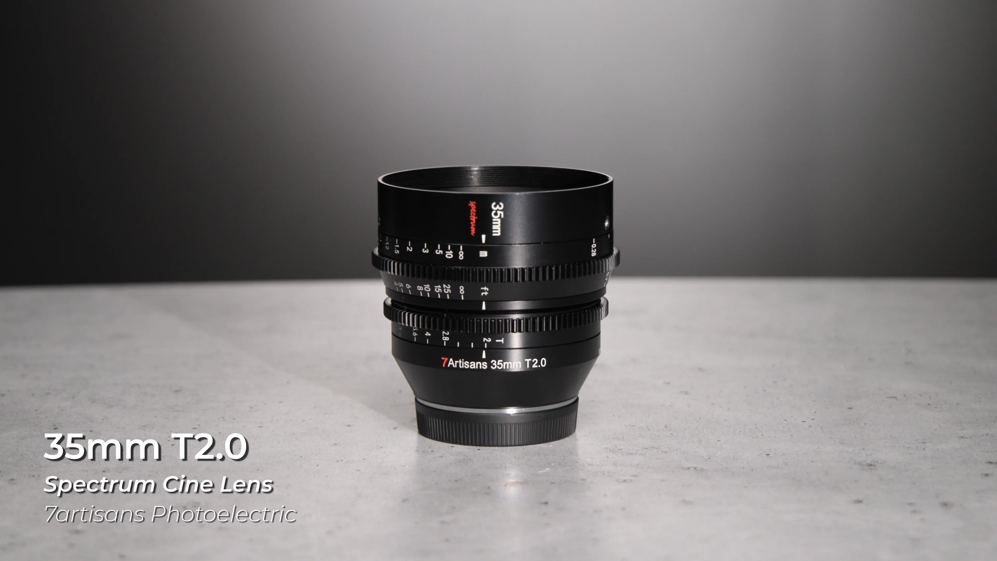 7Artisans 35mm T2.0 Spectrum Prime Cine Lens (L Mount) C402B B&H 7Artisans 35mm T2.0 Spectrum Prime Cine Lens (L Mount) C402B B&H