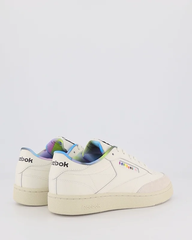 Reebok club c clearance 85 white rainbow