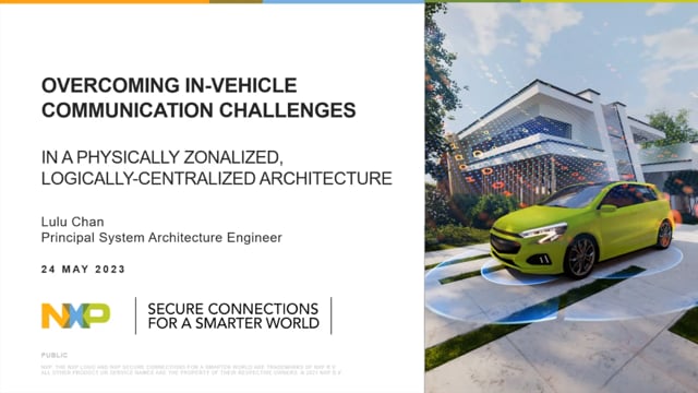 Overcoming in-vehicle communication challenges in a physically zonalized, logically-centralized  architecture