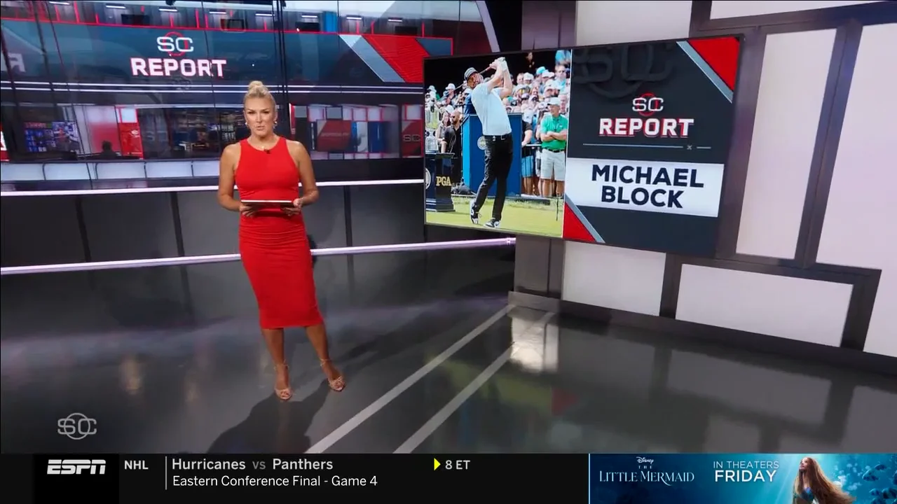 Michael Block PGA ESPN Sports Center Special Report 6pm SC May 24 2023