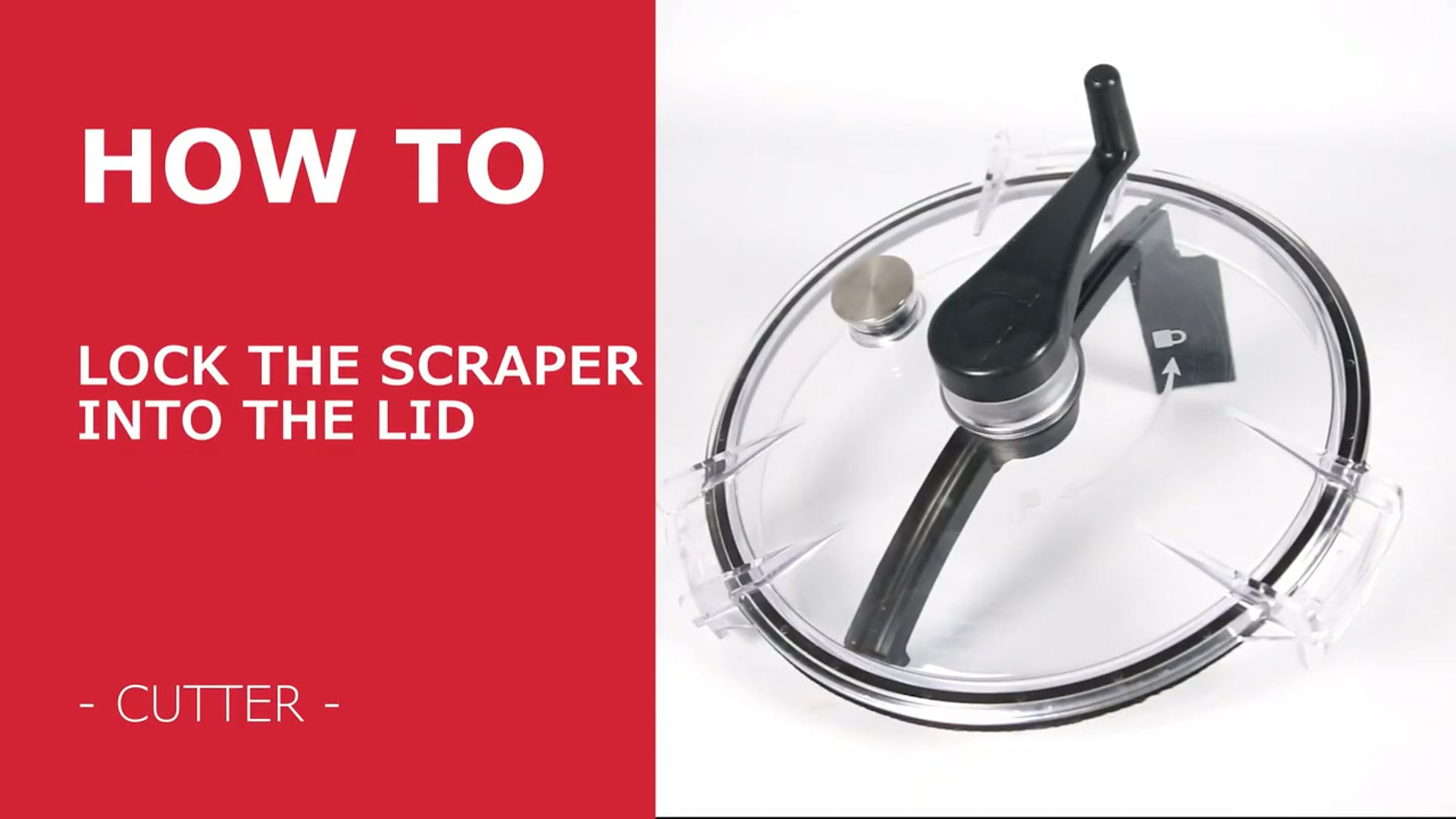 How to lock the scraper into the lid - cutter | Videos & Movies on Vimeo