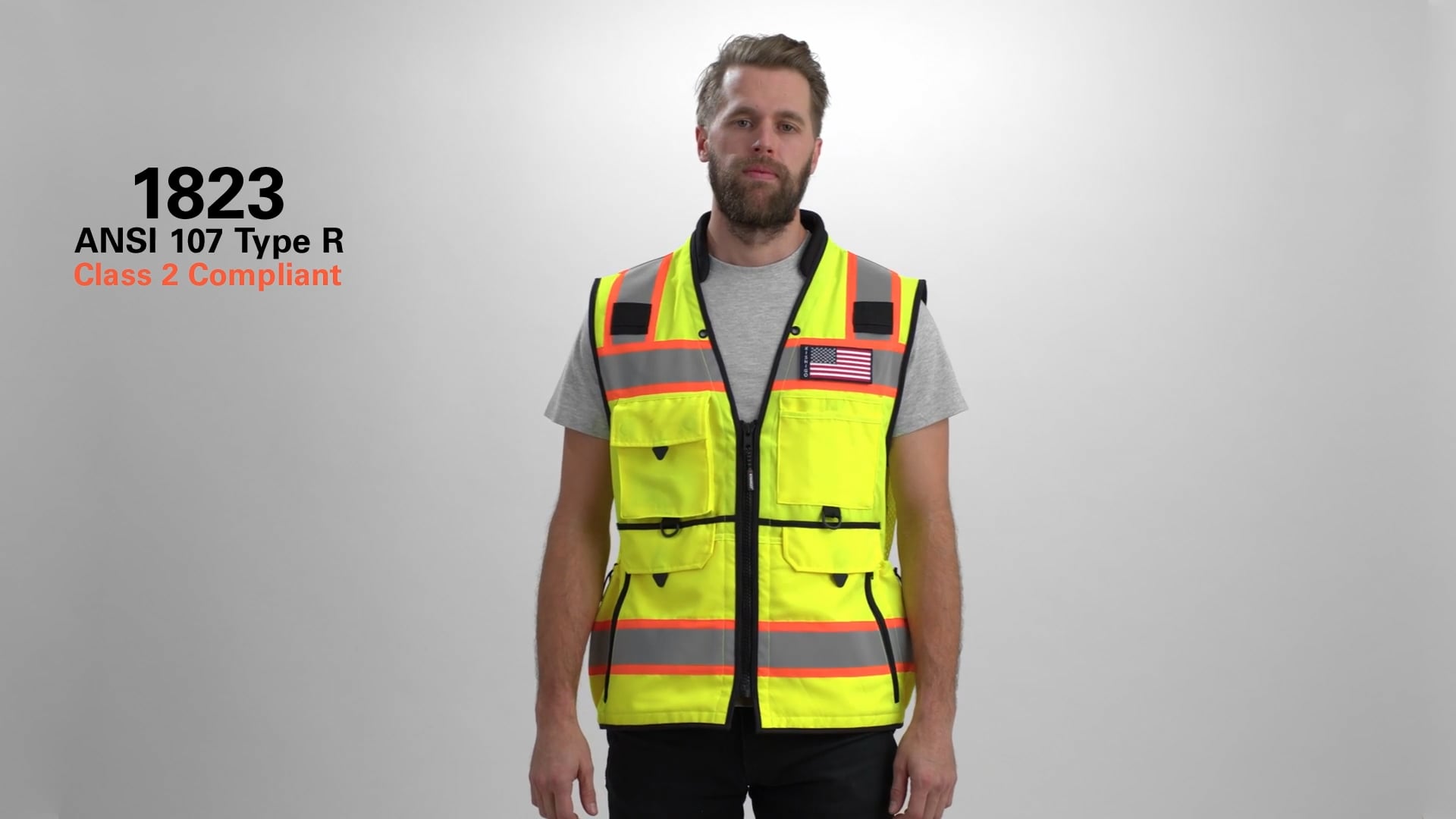 Video of Kishigo Ultimate Construction Class 2 Vest